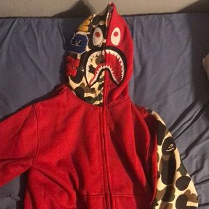 Bape full face hoodie